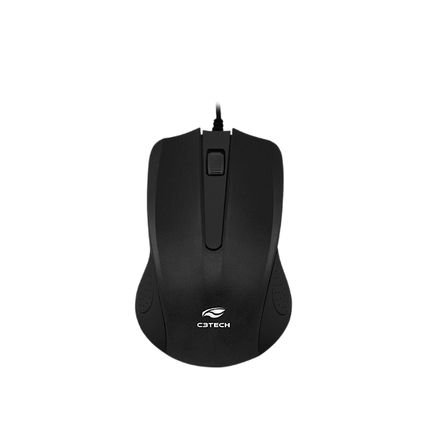 MOUSE ÓPTICO COM FIO MS20BK C3TECH PRETO