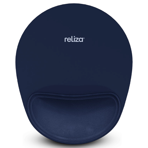 MOUSEPAD ERGONÔMICO AZUL MARINHO COMFORT RELIZA