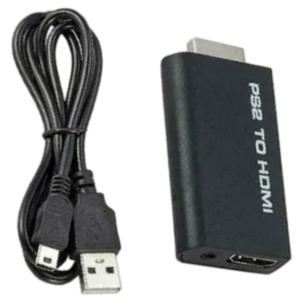 ADAPTADOR CONVERSOR PS2 PARA HDMI HD KP-AD141 KNUP