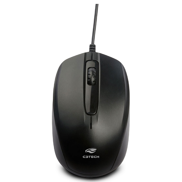MOUSE COM FIO USB 2.0 MS-30BK C3TECH PRETO