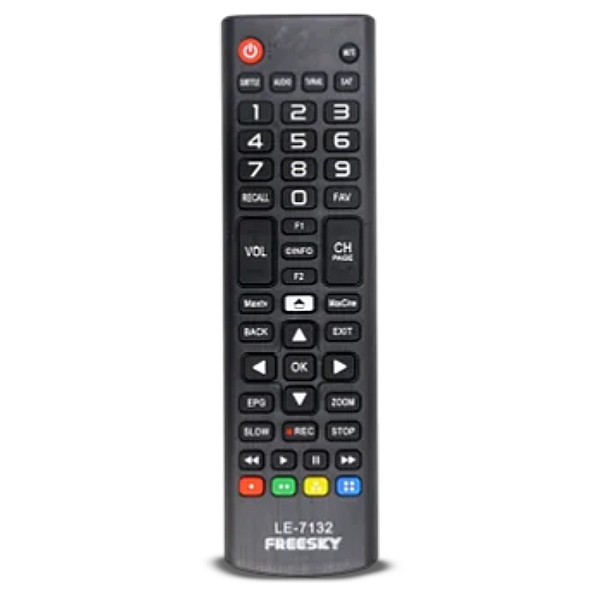 CONTROLE REMOTO RECEPTOR FREESKY LE-7132 LELONG
