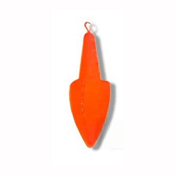 Chumbada Bico de Pato Laranja com Olhal