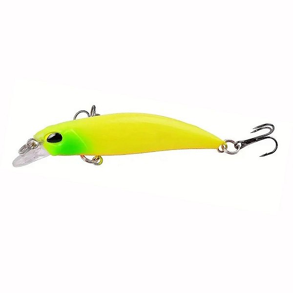 Iscas de Pesca Dura Pencil Amarela e Verde - 6,8cm 4,1g