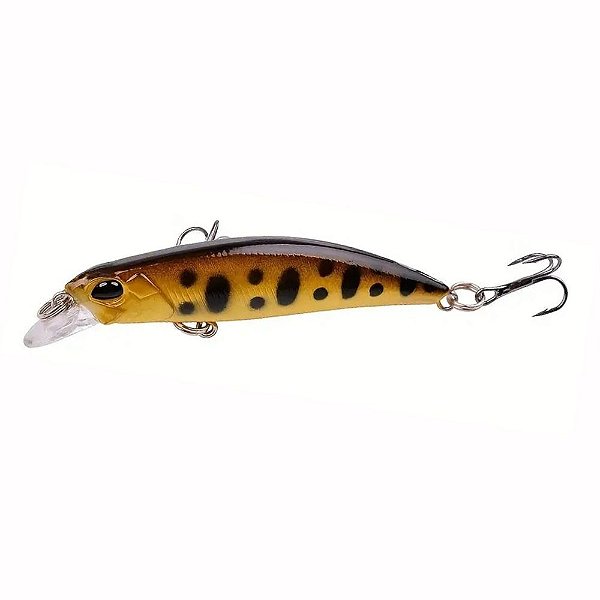 Iscas de Pesca Dura Pencil Laranja e Preta - 6,8cm 4,1g