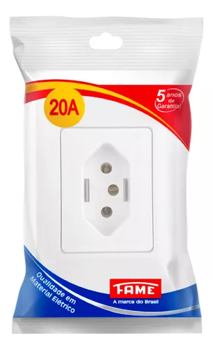 Tomada Fame Blanc 20A
