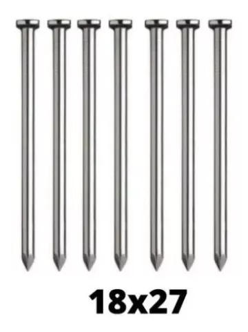 KIT  10 UNIDADE DE PREGO DE AÇO 18X27