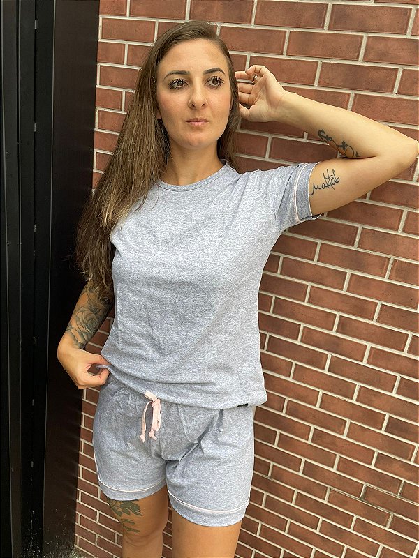 Pijama Feminino Tradicional Manga Japonesa