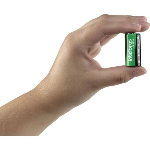 Bateria de lítio, 3v, CR123A, Intelbras