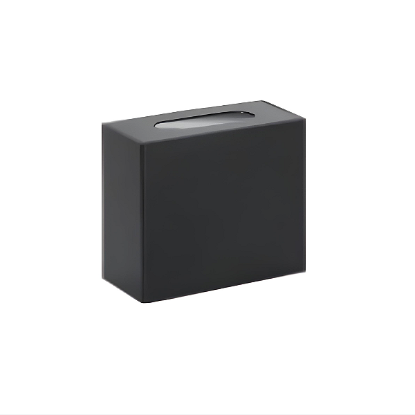 Arandela Quadrada de Alumínio 1x G9 11x11x5cm Preto