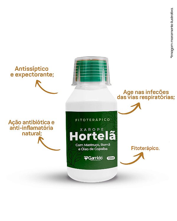 Xarope Hortelã Tradicional