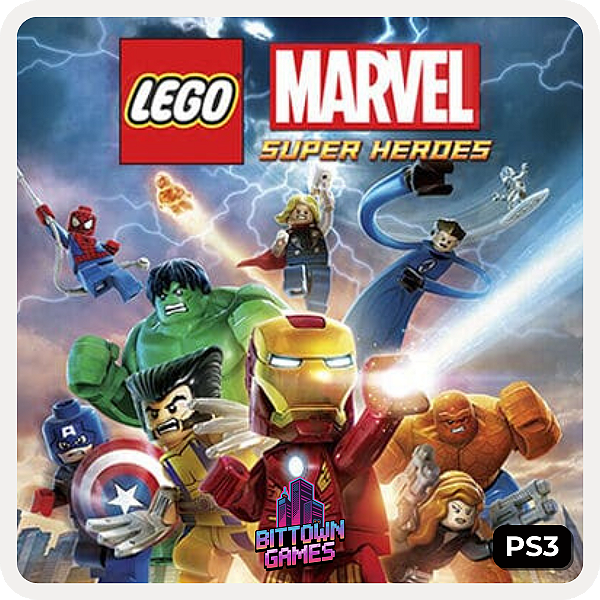 LEGO Marvel Super Heroes PS3 Mídia Digital