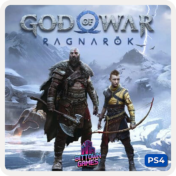 God Of War Ragnarok PS4 Mídia Digital
