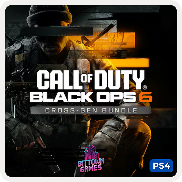 Call of Duty Black Ops 6 PS4 Mídia Digital