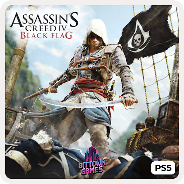 Assassins Creed 4 IV Black Flag PS5 Mídia Digital