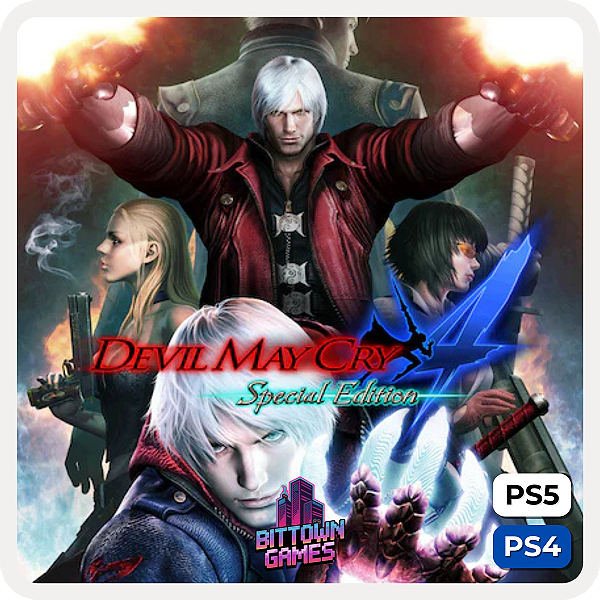Devil May Cry 4 PS5 PS4 Mídia Digital
