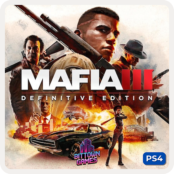 Mafia III 3 PS4 Mídia Digital