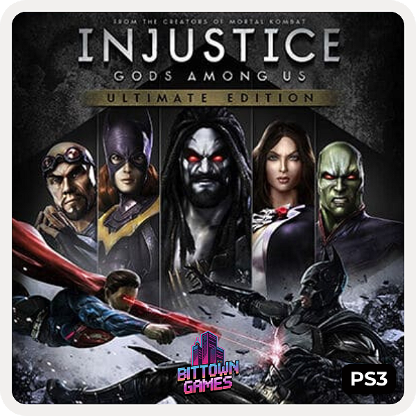 Injustice Gods Among Us Ultimate Edition PS3 Mídia Digital