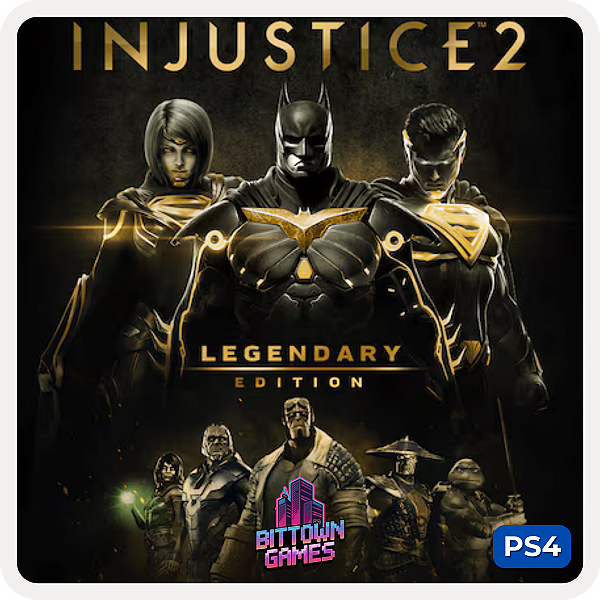 Injustice 2 Legendary Edition PS4 Mídia Digital