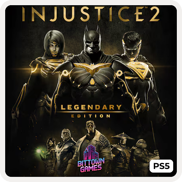 Injustice 2 Legendary Edition PS5 Mídia Digital