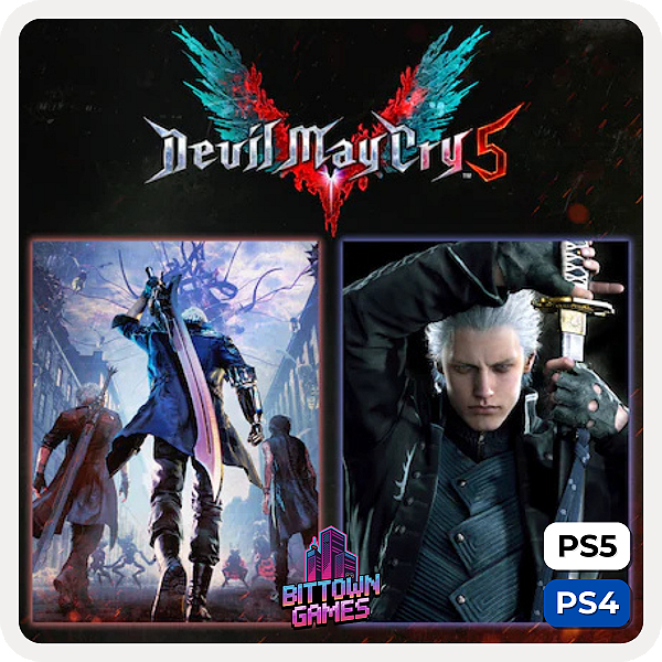 Devil May Cry 5 + Vergil PS5 PS4 Mídia Digital