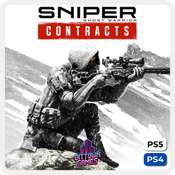 Sniper Ghost Warrior Contracts P54 PS5 Mídia Digital