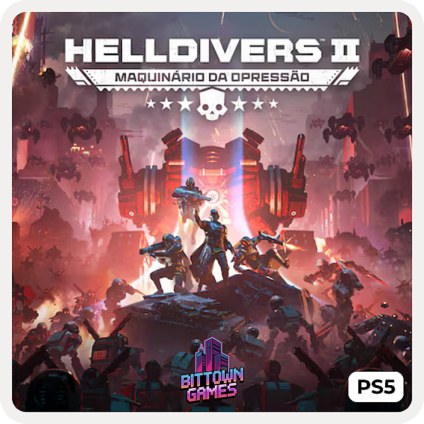 Helldivers II 2 PS5 Mídia Digital
