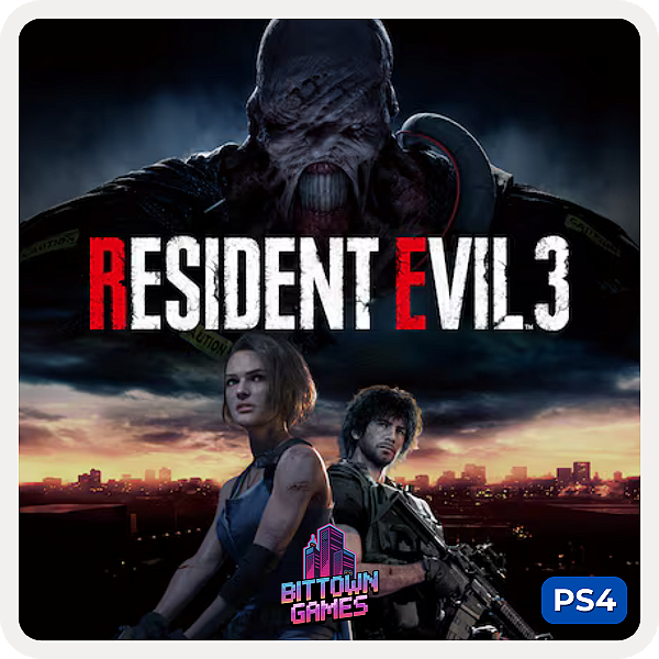 Resident Evil 3 PS4 Mídia Digital