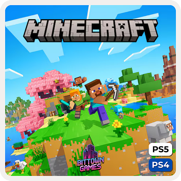 Minecraft PS4 PS5 Mídia Digital