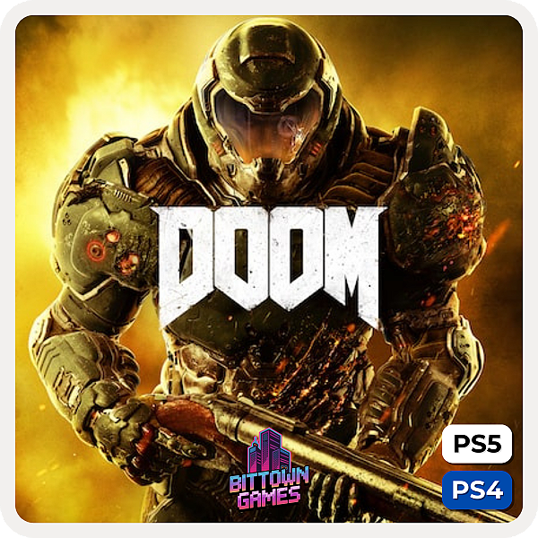 DOOM PS4 PS5 Mídia Digital