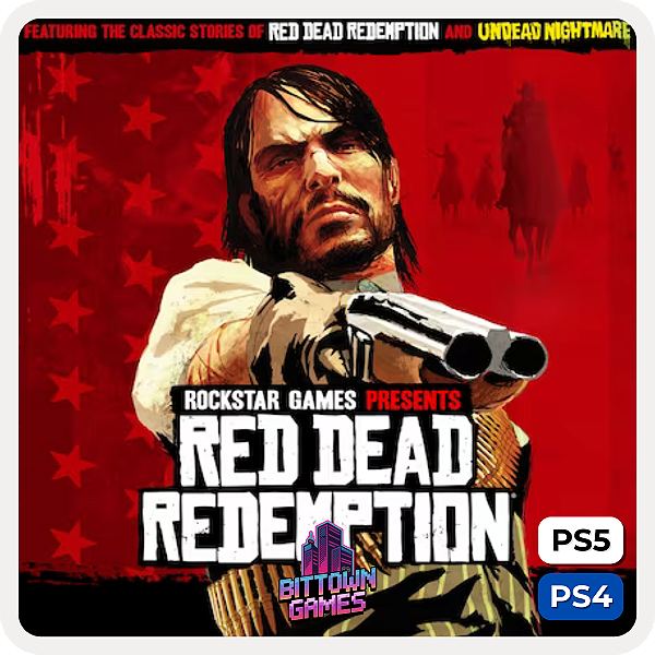 Red Dead Redemption PS4 PS5 Mídia Digital