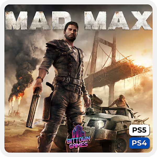 Mad Max PS4 PS5 Mídia Digital