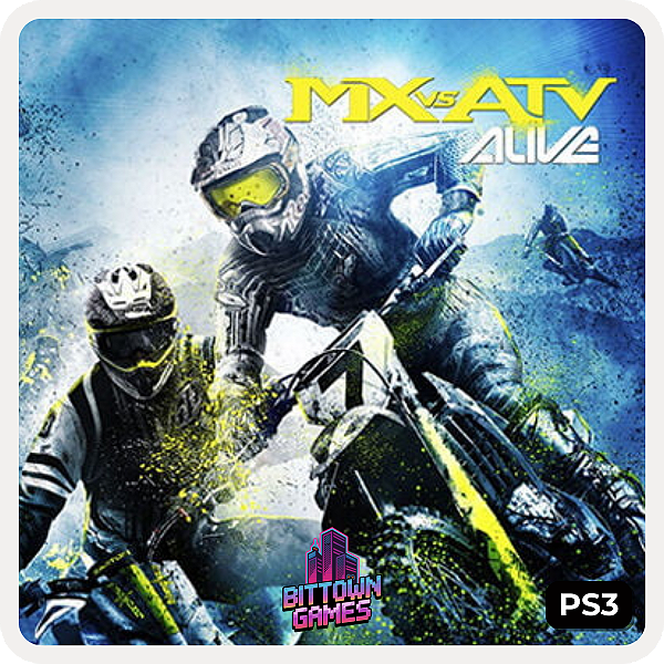MX vs ATV Alive PS3 Mídia Digital