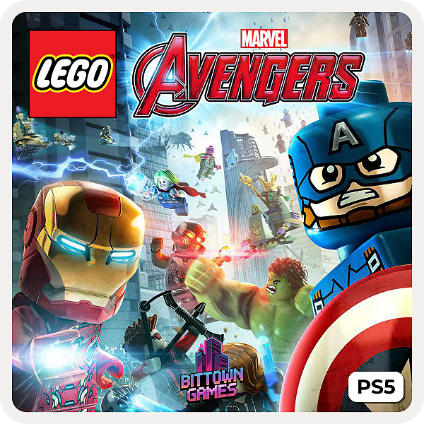LEGO Marvel Avengers Vingadores PS5 Mídia Digital