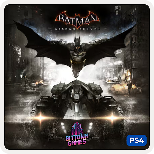 Batman Arkham Knight PS4 Mídia Digital