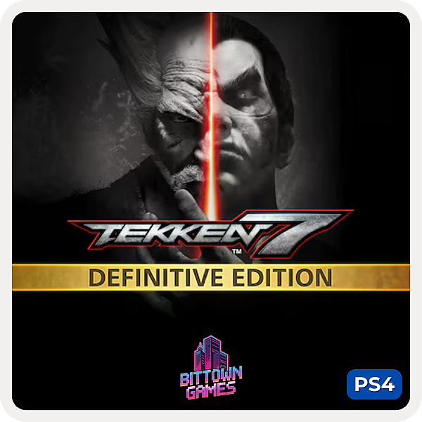 TEKKEN 7 Edição Definitiva PS4 Mídia Digital