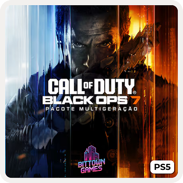 Call of Duty Black Ops 7 PS5 Mídia Digital
