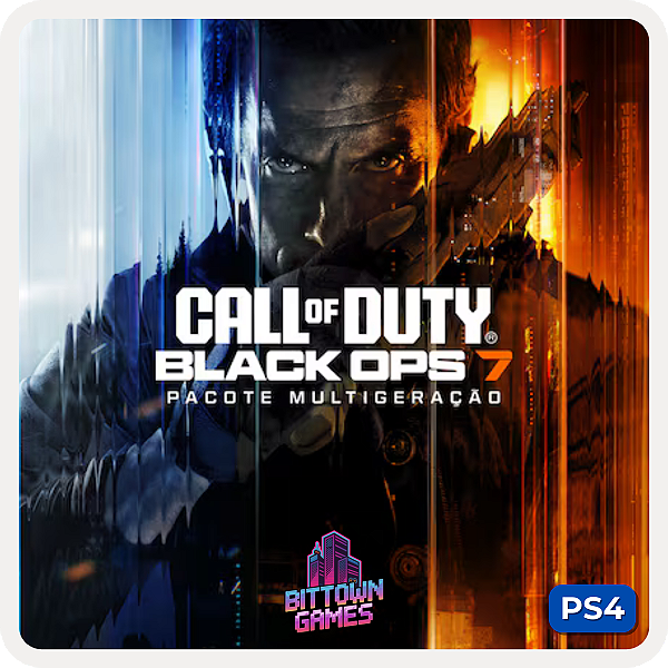 Call of Duty Black Ops 7 PS4 Mídia Digital