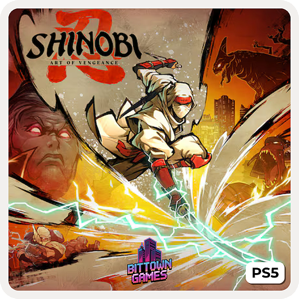 Shinobi: Art of Vengeance PS5 Mídia Digital