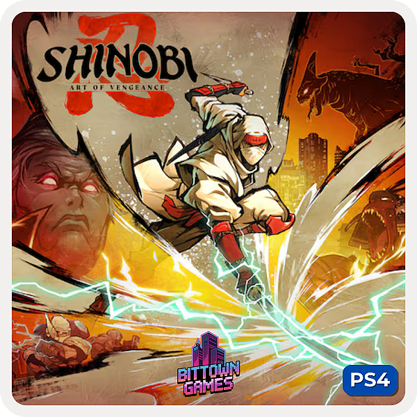 Shinobi: Art of Vengeance PS4 Mídia Digital