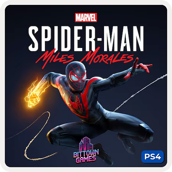 Spider-Man: Miles Morales PS4 Mídia Digital