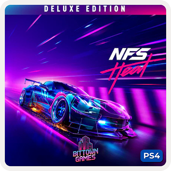 Need for Speed Heat Deluxe PS4 Mídia Digital