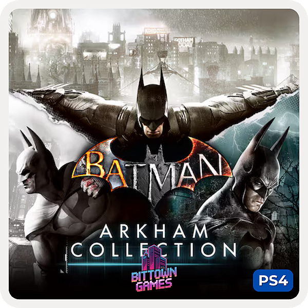 Batman: Arkham Collection PS4 Mídia Digital