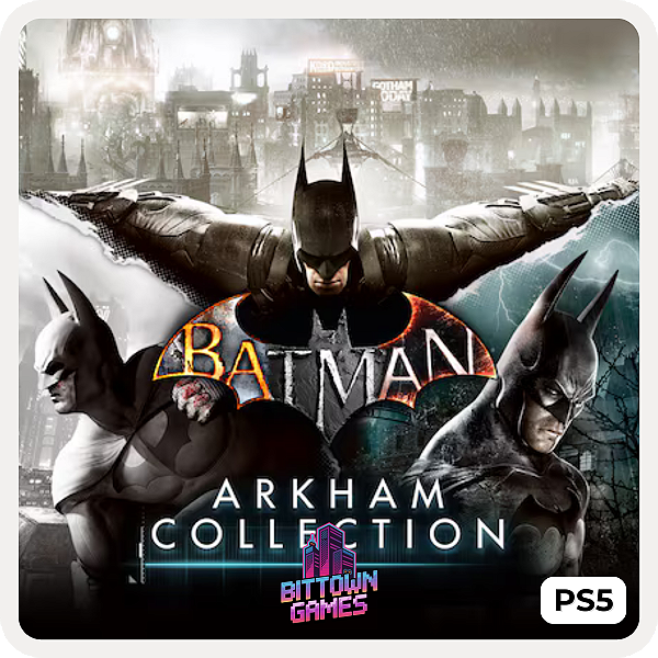 Batman: Arkham Collection PS5 Mídia Digital