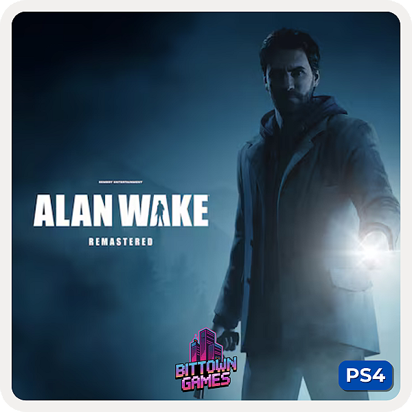 Alan Wake Remastered PS4 Mídia Digital