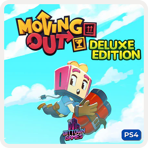 Moving Out Deluxe Edition PS4 Mídia Digital