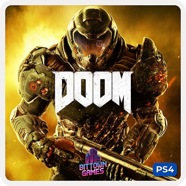 DOOM PS4 Mídia Digital