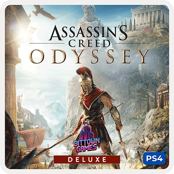 Assassin's Creed Odyssey Edição Deluxe PS4 Mídia Digital