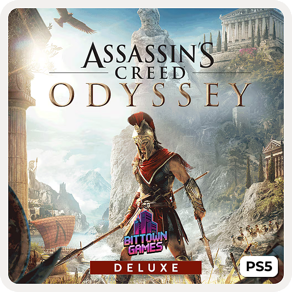 Assassin's Creed Odyssey Edição Deluxe PS5 Mídia Digital