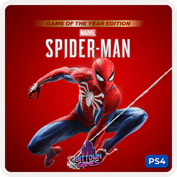 Homem-Aranha Spider-Man Game Of The Year Edition PS4 Mídia Digital