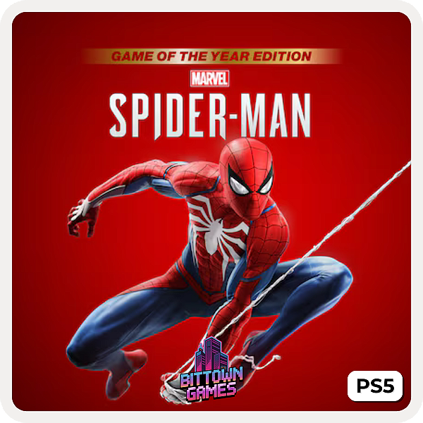 Homem-Aranha Spider-Man Game Of The Year Edition PS5 Mídia Digital